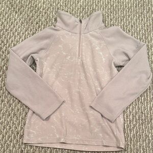 Columbia Light Pink / lavender fleece  Quarter-Zip Pullover